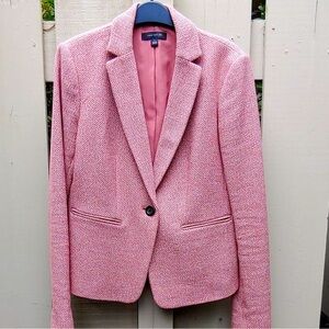 Ann Taylor Blazer Women’s 4 Pink